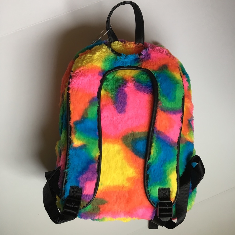 Multi Color Betsey Johnson Unicorn Backpack - Picture 4 of 8